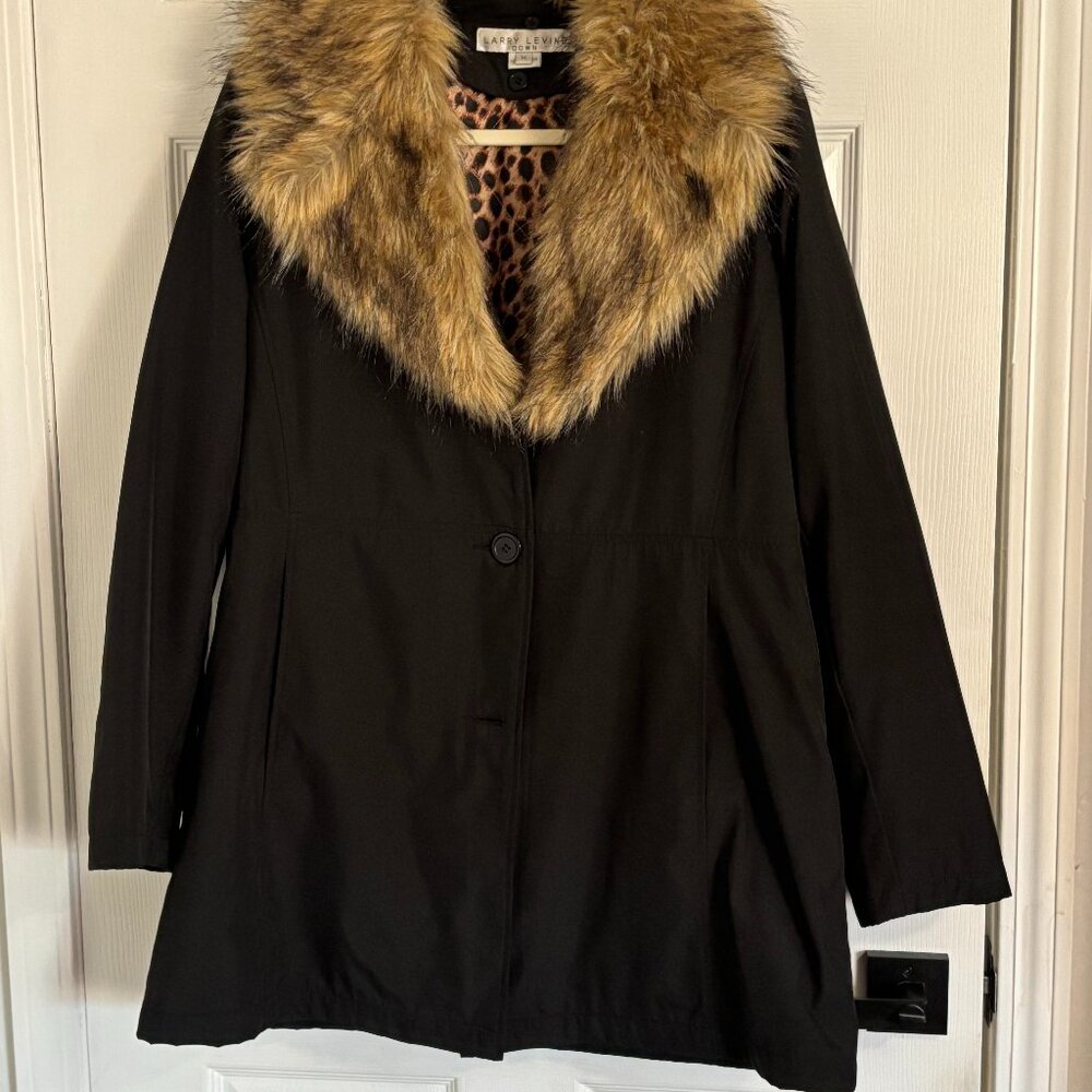 Larry Levine Down Jacket 18 1/2 w x 33 L